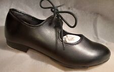Black Tap Dance Shoes with Toe and Heel Taps, used for sale  Shipping to South Africa