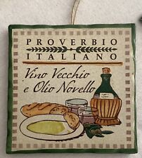 Italian decorative tile for sale  Pell City