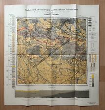 Geologische karte preußen gebraucht kaufen  Deutschland