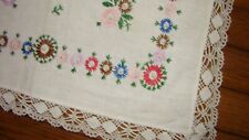 Vintage embroider flowers for sale  State College