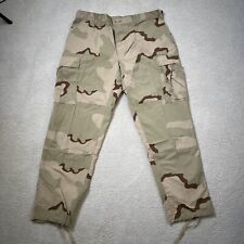 Pantalones de camuflaje de combate del desierto de la Marina de los Estados Unidos talla grande regular segunda mano  Embacar hacia Argentina