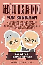 Gedächtnistraining senioren g gebraucht kaufen  Berlin