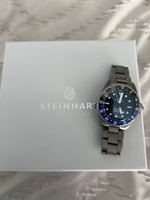 Steinhart Ocean 39 GMT Premium 500 Titanium Swiss Made Automatic Diver Watch for sale  Shipping to South Africa