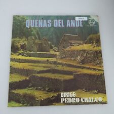 Usado, Álbum de vinilo LP de Pedro Chalco Quenas del Ande segunda mano  Embacar hacia Argentina