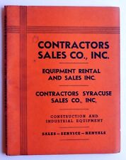 Contractors sales 1943 for sale  Syracuse