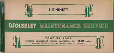 Wolseley maintenance service for sale  BATLEY