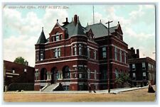 1908 Escaleras Edificio de Correos Torre de Entrada Fort Scott Kansas KS Postal segunda mano  Embacar hacia Argentina