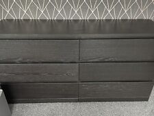 Ikea black chest for sale  DUDLEY