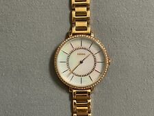 Usado, Relógio feminino Fossil ES4452 tom dourado funcionando comprar usado  Enviando para Brazil