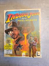 Indiana Jones and the Fate of Atlantis PC BIG BOX [1992] [LucasFilm] IBM 3.5 DE na sprzedaż  PL
