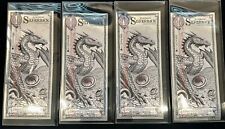 4X Silver Dragon Silverback Limited-Edition Note .999 Fine Silver Foil BACKORDER for sale  Shipping to South Africa