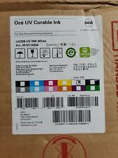 OCE UV CURABLE INK IJC258 3010114044 branco para sistemas de impressão Oce Arizona 1.0L comprar usado  Enviando para Brazil