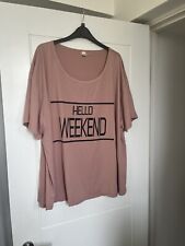 Pink hello weekend for sale  SHEFFIELD