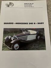 Sbarro replica mercedes for sale  UK