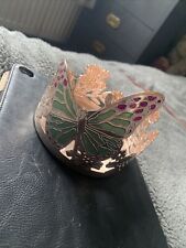Partylite pink butterfly for sale  DUMFRIES