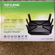 Router inalámbrico TP-LINK Archer C3200 1000 Mbps 4 puertos 1000 Mbps (ARCHERC3200) - segunda mano  Embacar hacia Argentina