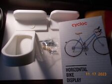 Kit de ferragens de armazenamento de parede/exibição horizontal de bicicleta NIOB Cycloc, branco, completo, usado comprar usado  Enviando para Brazil