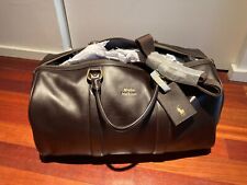 Polo Ralph Lauren (NWOT) - Dark Brown - Leather Duffel Bag for sale  Shipping to South Africa