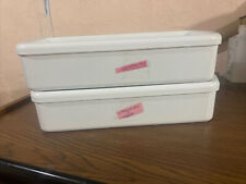 Set (2) Kenmore W10321304 Door Shelf White, used for sale  Shipping to South Africa