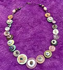 Beautiful button necklace. for sale  SWANSEA
