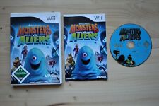 Wii - Monsters vs Aliens - (EMBALAJE ORIGINAL, con instrucciones), usado segunda mano  Embacar hacia Argentina