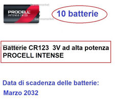 Batterie cr123 procell usato  Pontinia