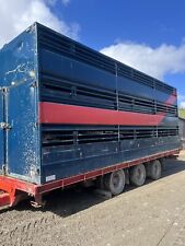 Gamic livestock trailer for sale  KNIGHTON