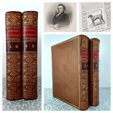 1890 - Large 2 volume Websters International Dictionary Of The English Language comprar usado  Enviando para Brazil