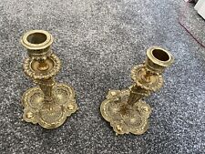 Pair ornate brass for sale  LIVERPOOL