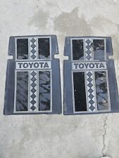 Tapetes de goma vintage Plasticolor para Toyota negros/grises  segunda mano  Embacar hacia Argentina