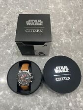 Relógio masculino Citizen Rebel Pilot Star Wars mostrador preto Eco-Drive CA0761-06W, usado comprar usado  Enviando para Brazil