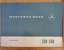 Mercedes benz betriebsanleitun gebraucht kaufen  Lauf a.d.Pegnitz