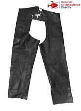 Leather long chaps for sale  WALSALL
