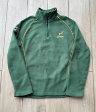 South Africa Rugby Team Springboks Embroilered Fleece Jacket Men's Size S for sale  Shipping to South Africa