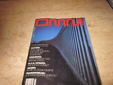 Omni magazine october for sale  Baton Rouge