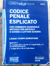 Codice penale esplicato usato  Genova