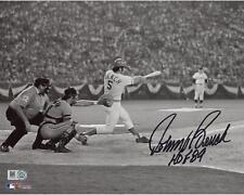 Usado, Johnny Bench Cincinnati Reds assinado 8' x 10' P&B batendo foto e "HOF 89" Insc comprar usado  Enviando para Brazil