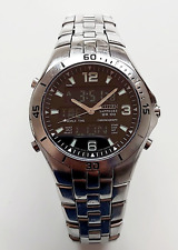 Relógio masculino Citizen WR 100 Sapphire Marinaut cronógrafo hora mundial/bateria nova comprar usado  Enviando para Brazil