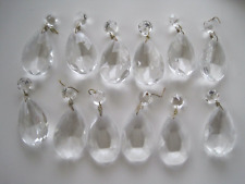 Teardrop chandelier crystals for sale  Elizabeth