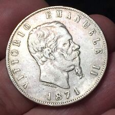 5 lire 1871 usato  San Bonifacio