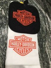 Conjunto de toalhas e porta-panelas de cozinha para motocicleta Harley Davidson comprar usado  Enviando para Brazil