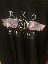Usado, Vagão de velocidade REO 30º aniversário. Camiseta masculina concerto 2001 grande dupla face comprar usado  Enviando para Brazil