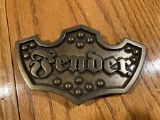 Solid brass fender for sale  Pacifica