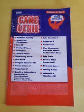 Usado, Nintendo NES Galoob Game Genie Volumen 2 NO. 1 actualización del código de edición segunda mano  Embacar hacia Argentina
