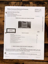 Manual de serviço estéreo Philips FW2014 3701 FW20143701 *Original* comprar usado  Enviando para Brazil
