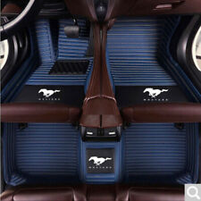 Alfombrillas de cuero personalizadas para automóvil Ford Mustang 1994-2023 alfombra de revestimiento impermeable segunda mano  Embacar hacia Mexico