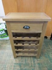 Solid oak wine for sale  CREWE