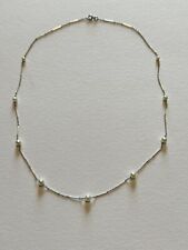 Collier blanc perles d'occasion  Carmaux