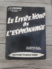 Livre noir espionnage d'occasion  Aix-en-Provence-