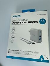 Cable Anker 60W Carga Rápida Alimentación PD Doble USB USB C para iPad 11"" 12.9"" iPhone 15 segunda mano  Embacar hacia Argentina